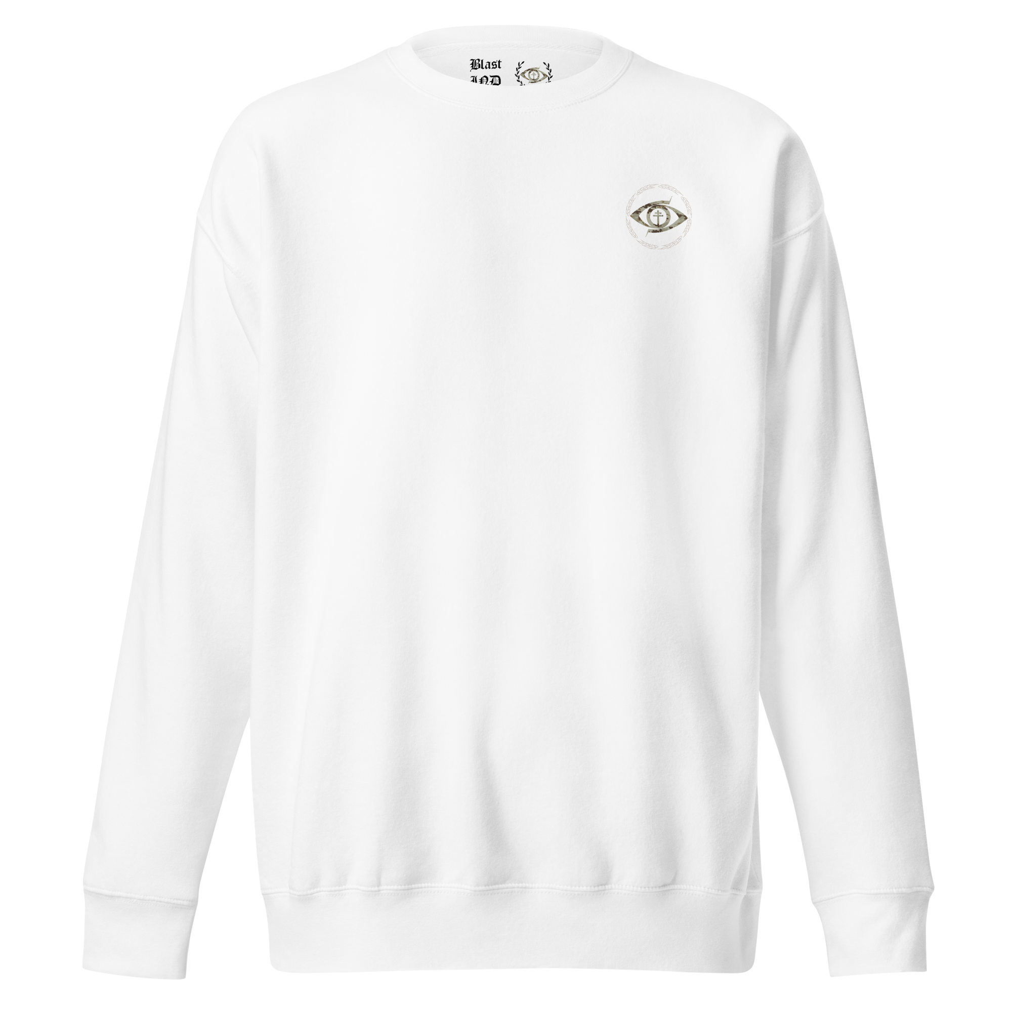 Devil Card Sweatshirt White
