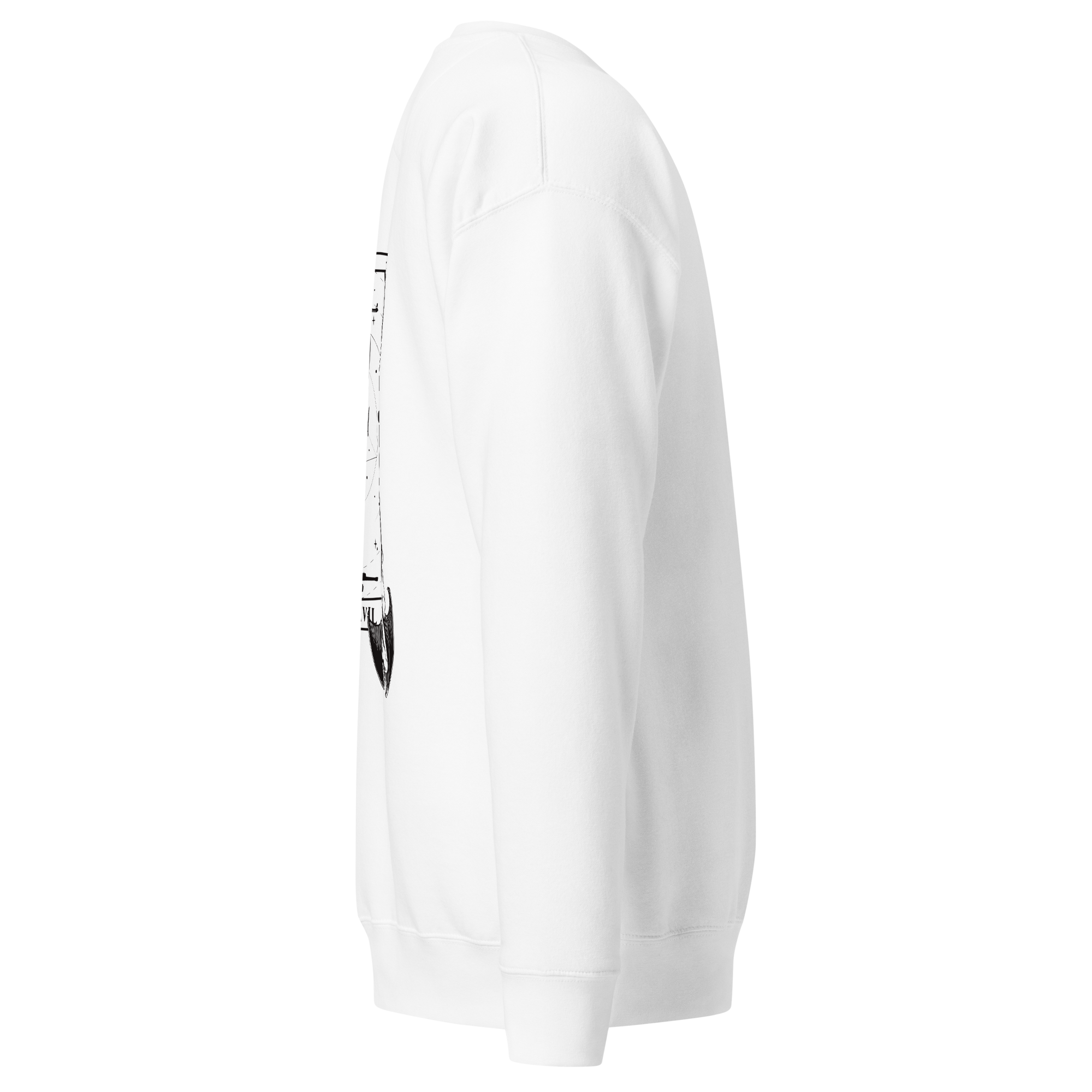 Devil Card Sweatshirt White